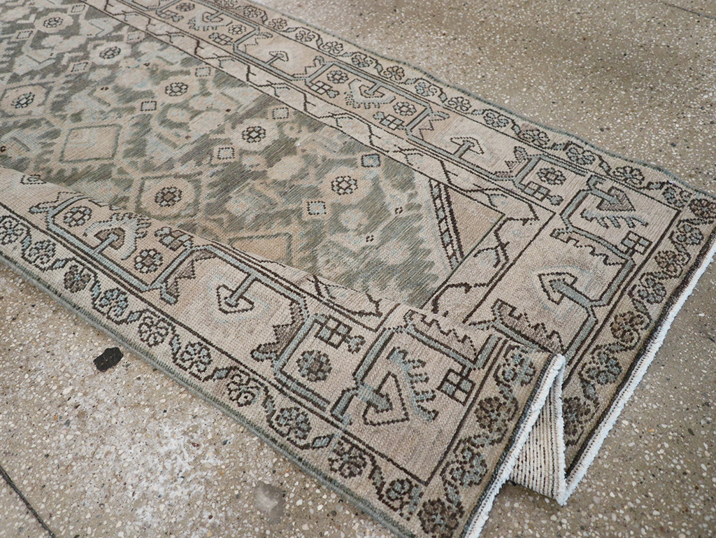 Vintage Persian Malayer Runner, No.32862 - Staging