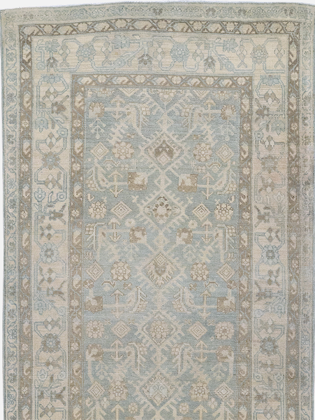 Vintage Persian Malayer Long Runner, No.32864 - Staging