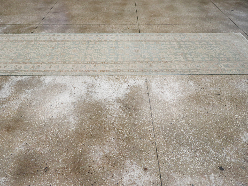 Vintage Persian Malayer Long Runner, No.32864 - Staging