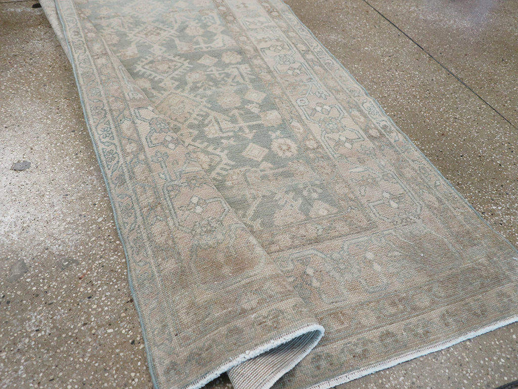 Vintage Persian Malayer Long Runner, No.32864 - Staging