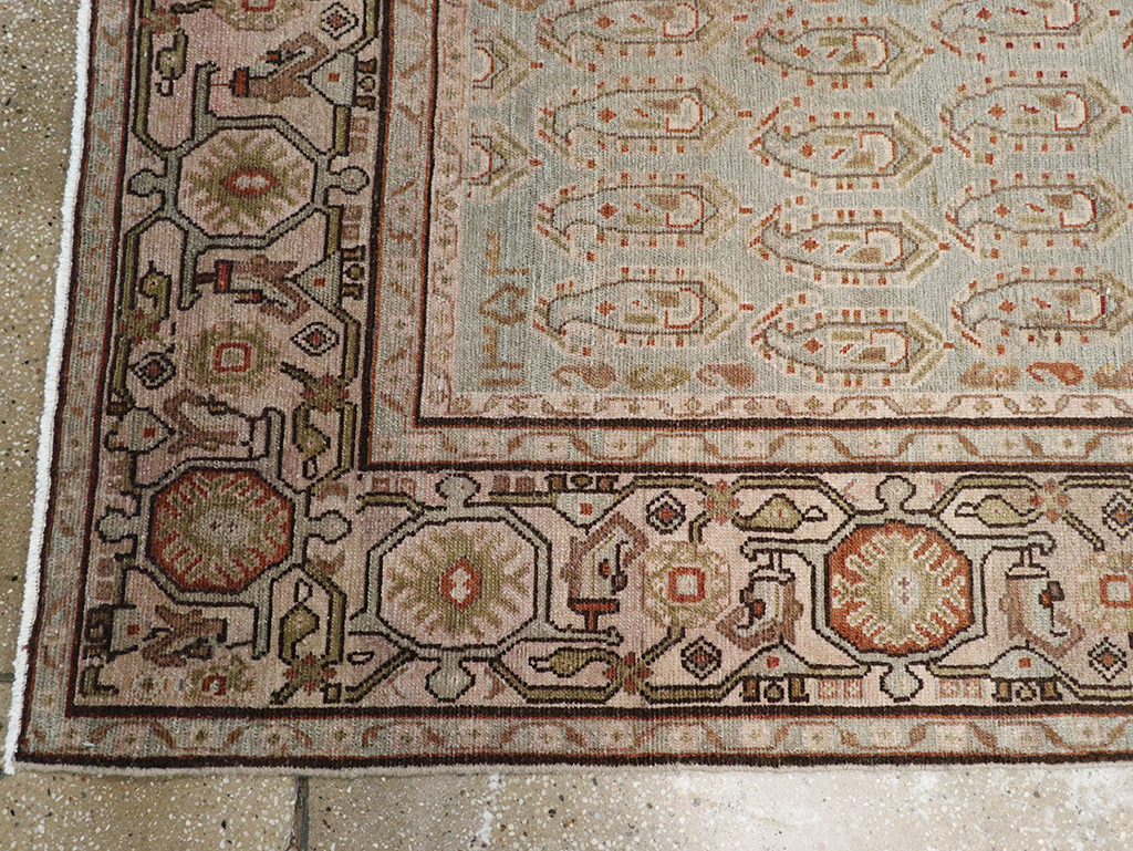 Vintage Persian Malayer Long Runner, No.32865 - Staging