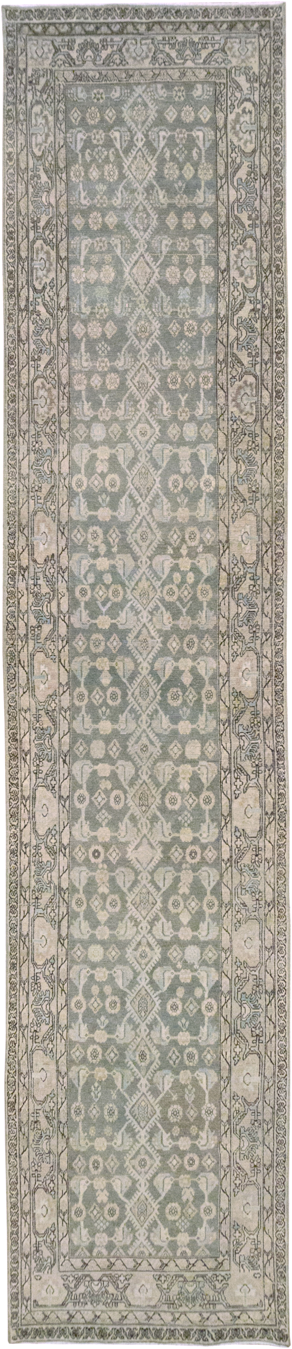 Vintage Persian Malayer Runner, No.32866 - Staging