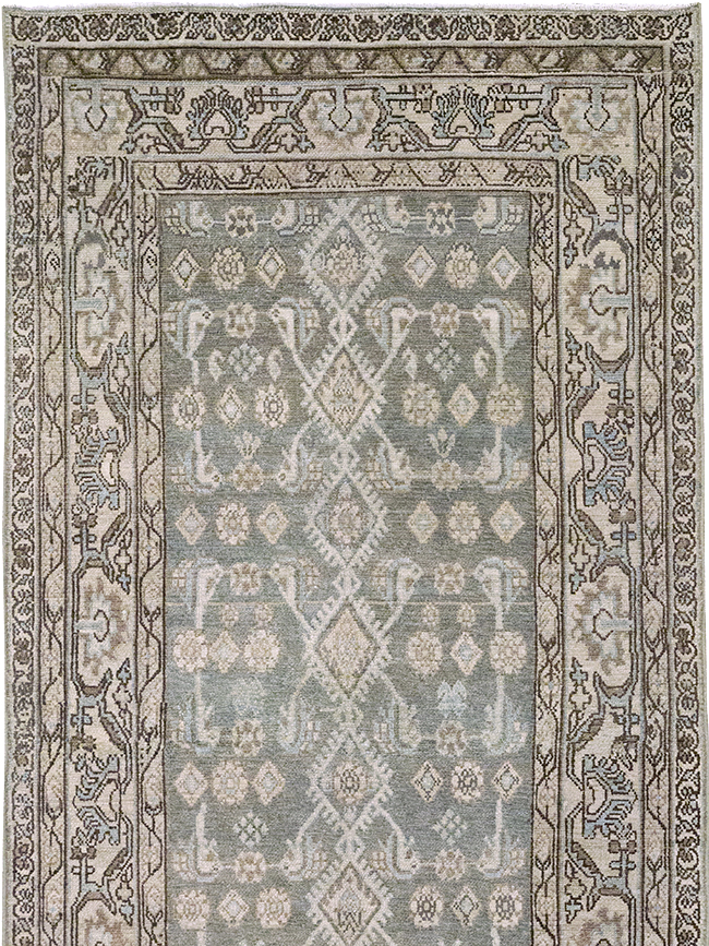 Vintage Persian Malayer Runner, No.32866 - Staging
