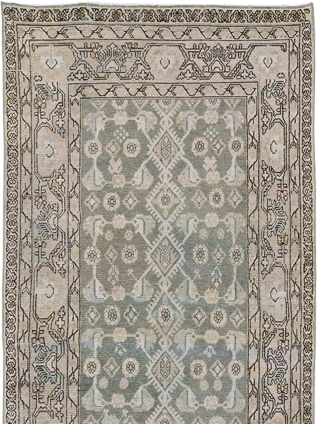 Vintage Persian Malayer Runner, No.32866 - Staging