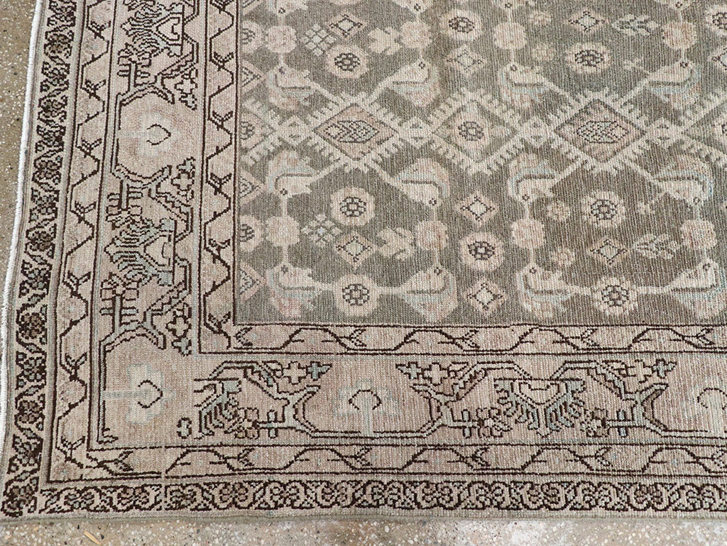 Vintage Persian Malayer Runner, No.32866 - Staging