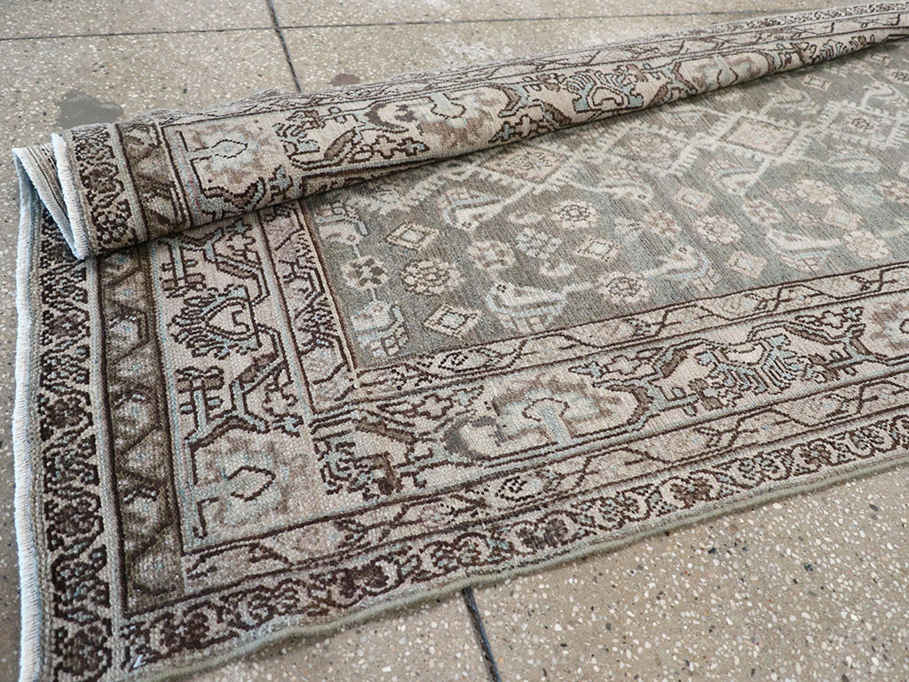 Vintage Persian Malayer Runner, No.32866 - Staging