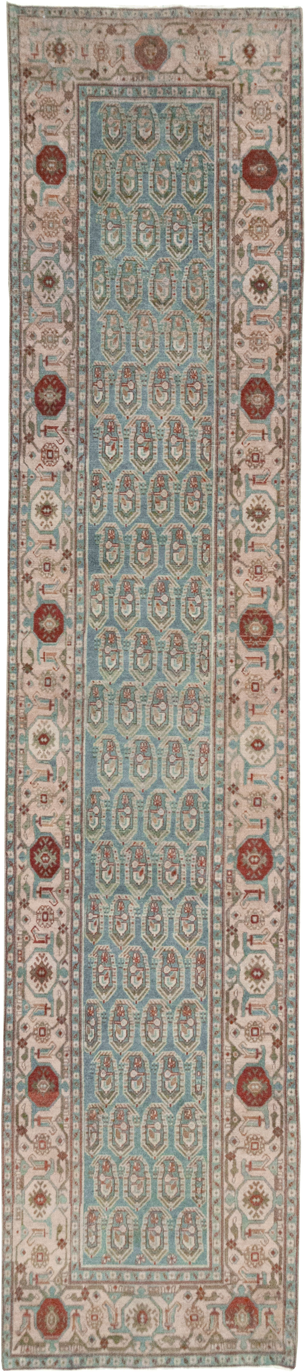 Vintage Persian Malayer Long Runner, No.32867 - Staging