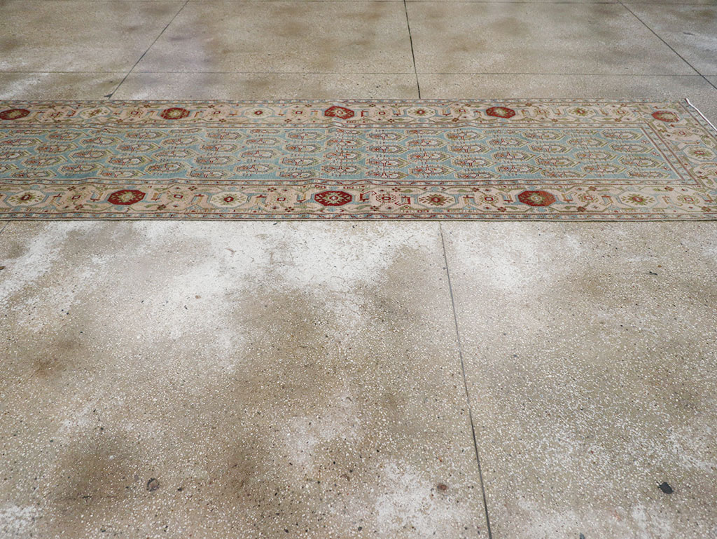 Vintage Persian Malayer Long Runner, No.32867 - Staging