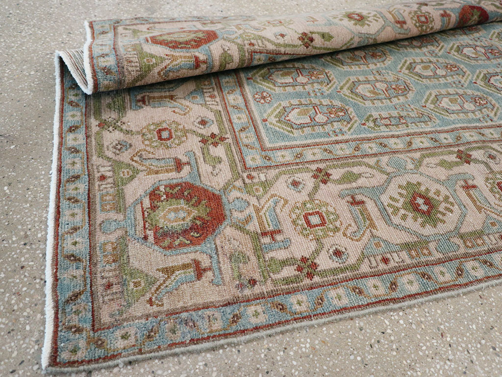 Vintage Persian Malayer Long Runner, No.32867 - Staging