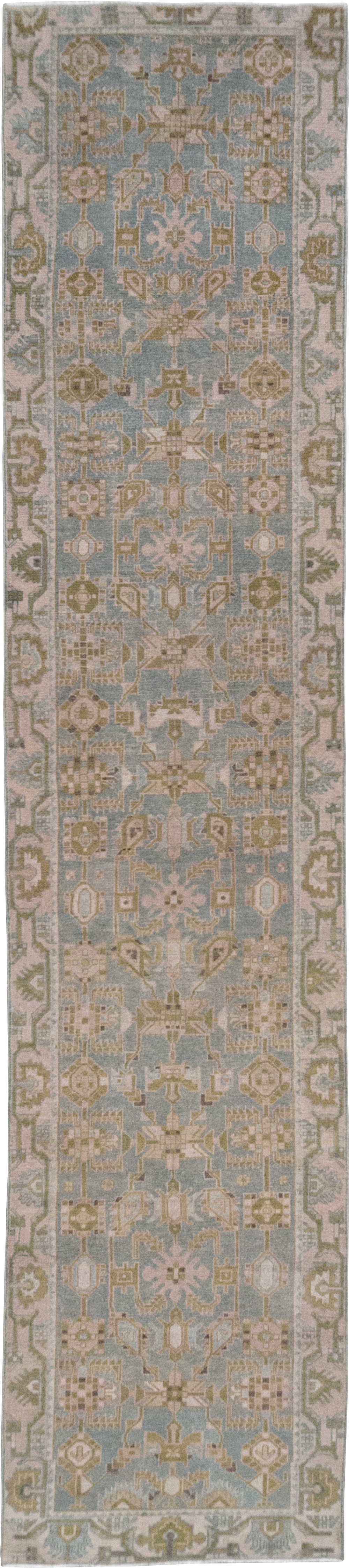 Vintage Persian Malayer Long Runner, No.32868 - Staging