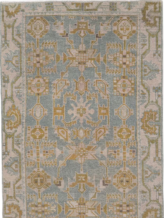 Vintage Persian Malayer Long Runner, No.32868 - Staging