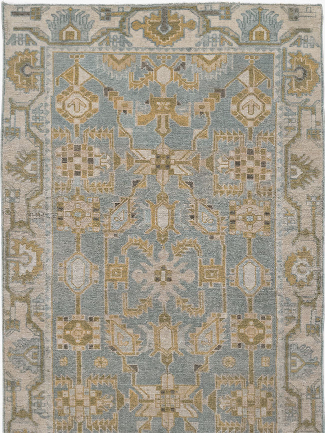 Vintage Persian Malayer Long Runner, No.32868 - Staging
