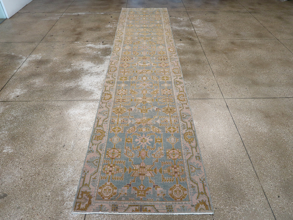 Vintage Persian Malayer Long Runner, No.32868 - Staging