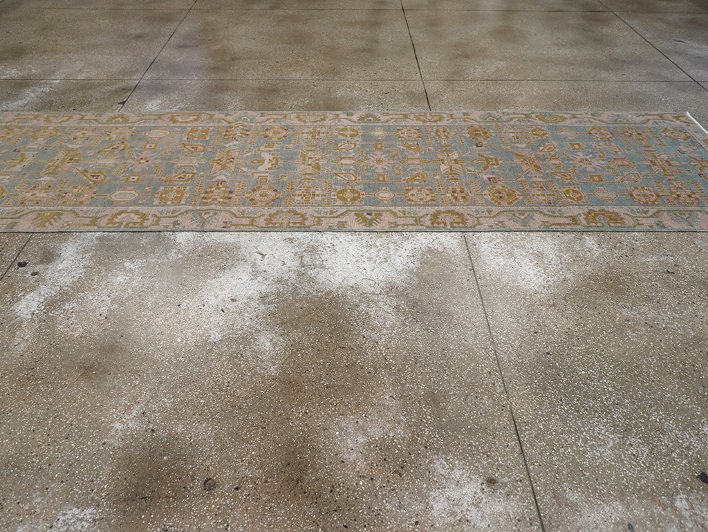 Vintage Persian Malayer Long Runner, No.32868 - Staging