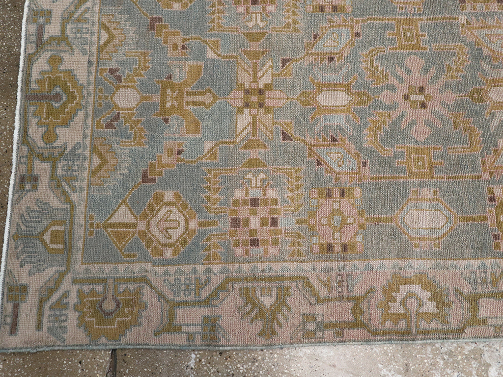 Vintage Persian Malayer Long Runner, No.32868 - Staging