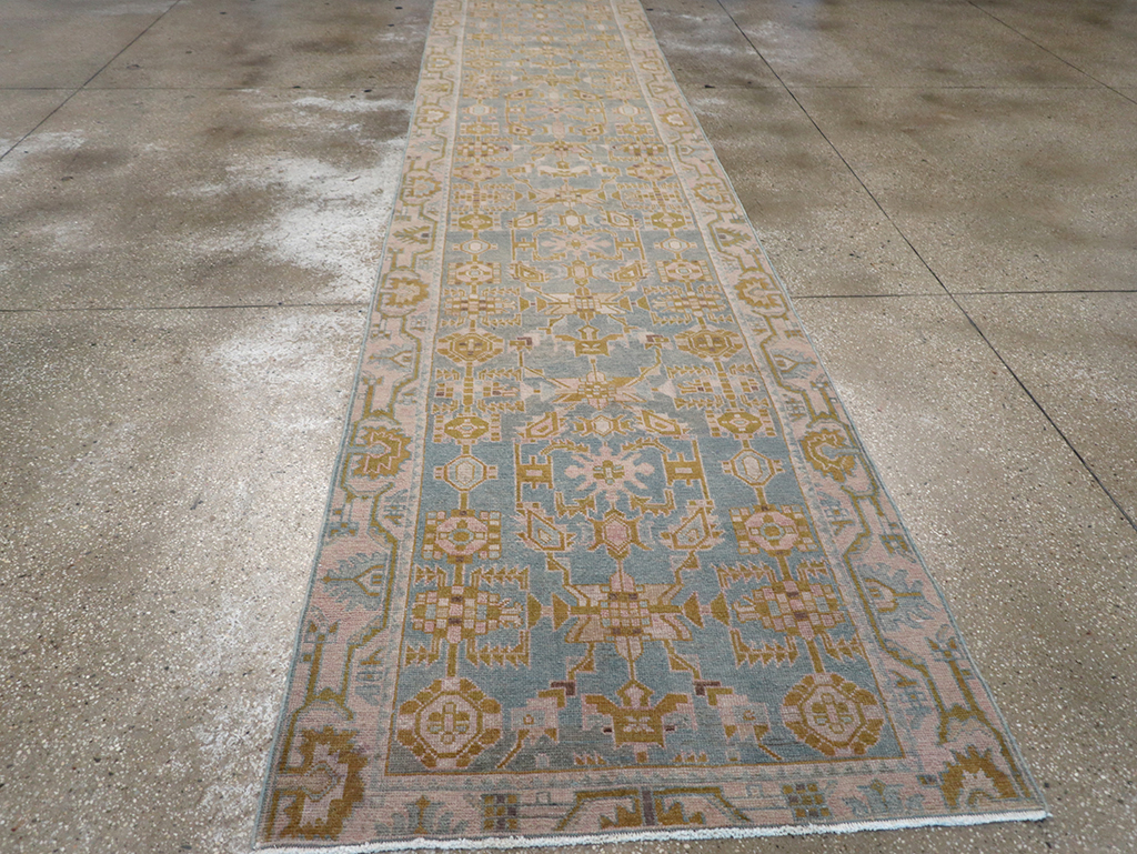 Vintage Persian Malayer Long Runner, No.32868 - Staging