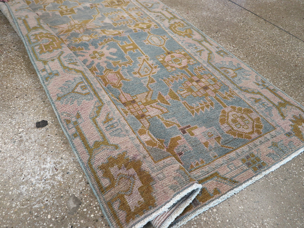 Vintage Persian Malayer Long Runner, No.32868 - Staging