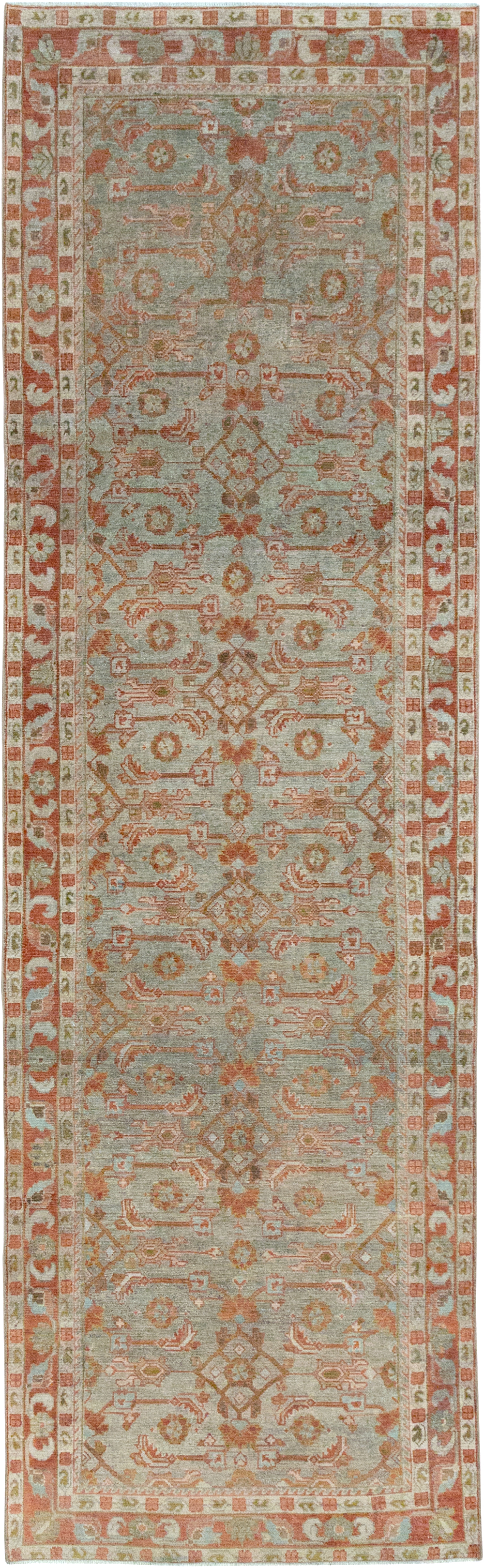 Antique Persian Malayer Runner, No.32869 - Staging