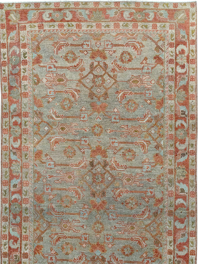 Antique Persian Malayer Runner, No.32869 - Staging