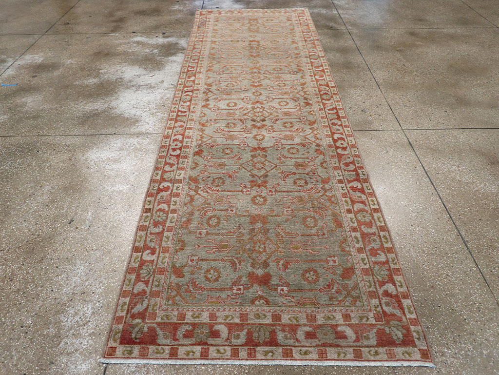 Antique Persian Malayer Runner, No.32869 - Staging