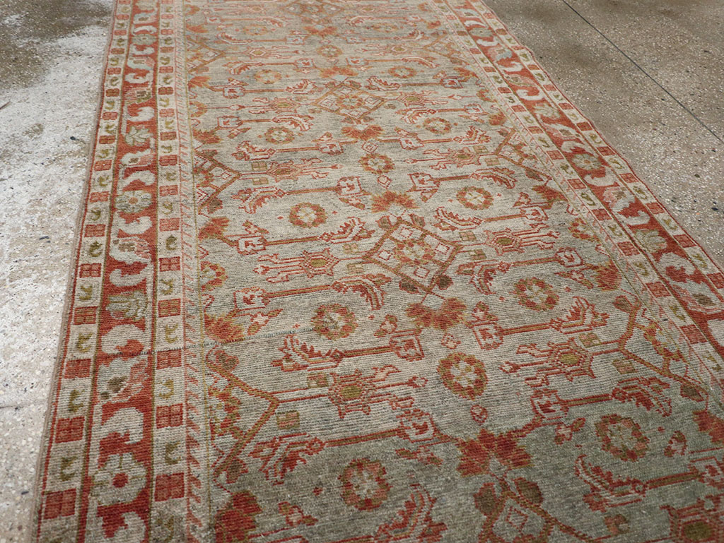 Antique Persian Malayer Runner, No.32869 - Staging