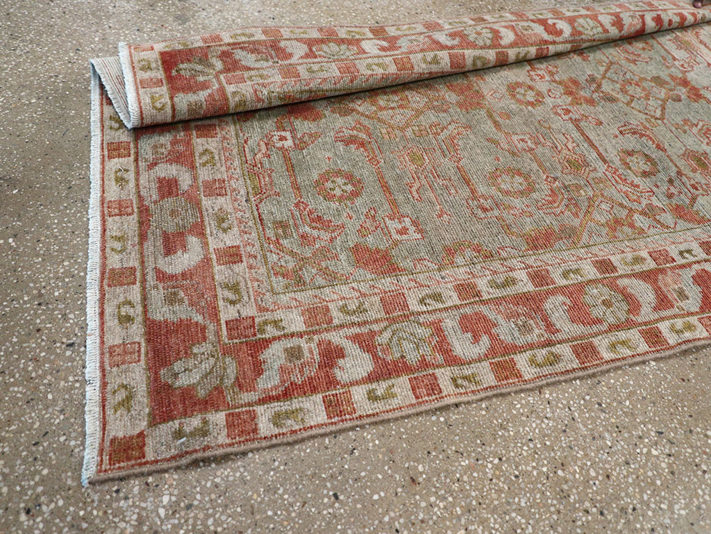 Antique Persian Malayer Runner, No.32869 - Staging