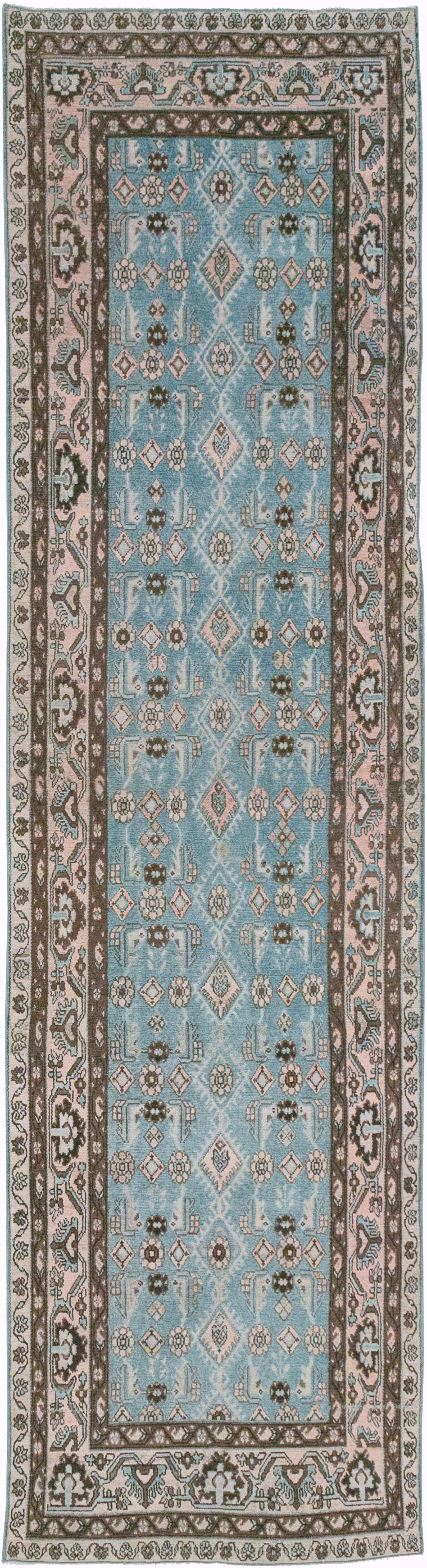 Vintage Persian Malayer Runner, No.32870 - Staging