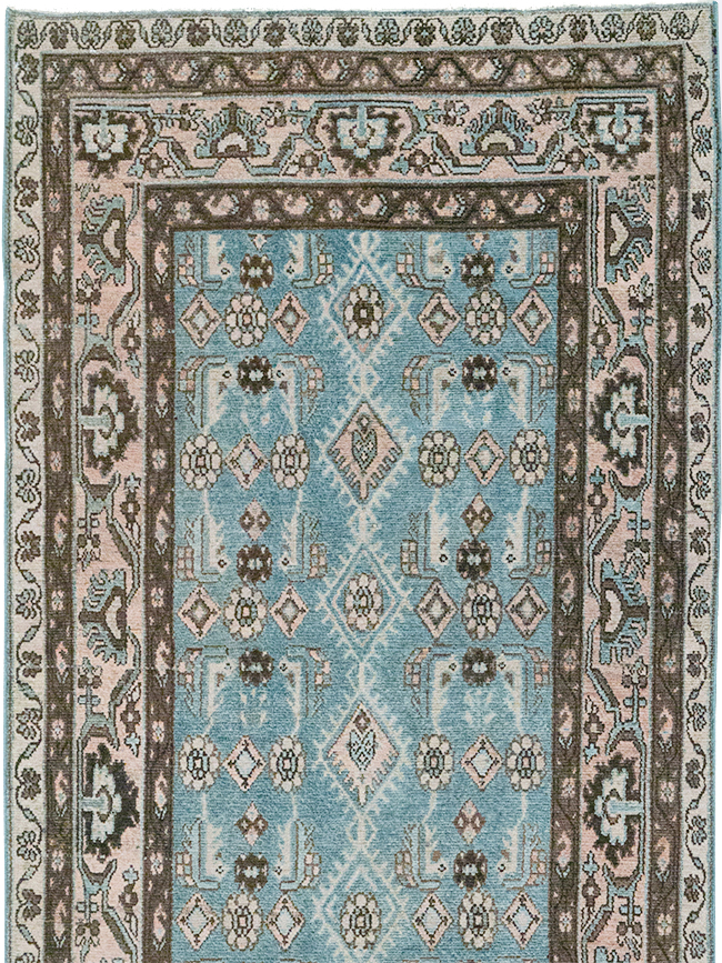 Vintage Persian Malayer Runner, No.32870 - Staging