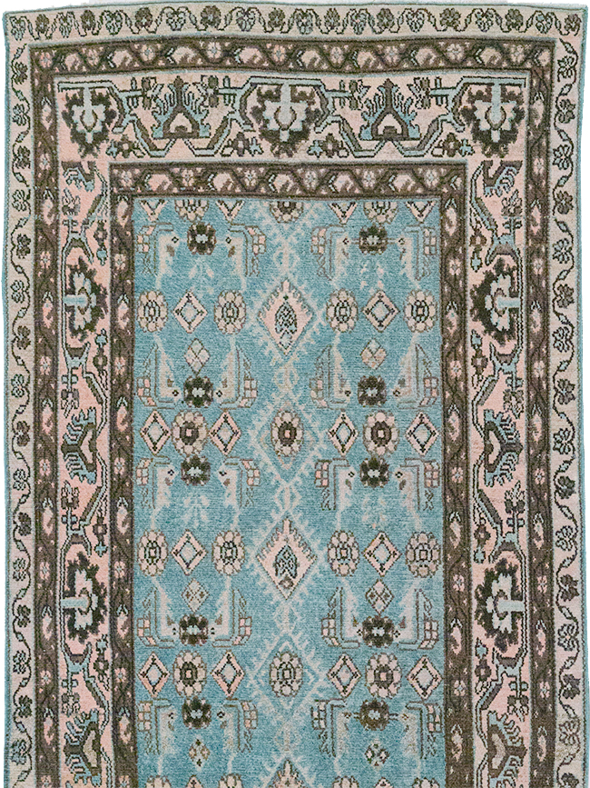 Vintage Persian Malayer Runner, No.32870 - Staging