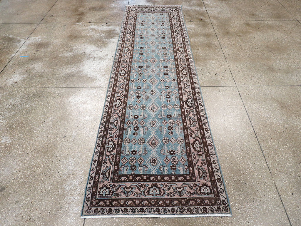 Vintage Persian Malayer Runner, No.32870 - Staging
