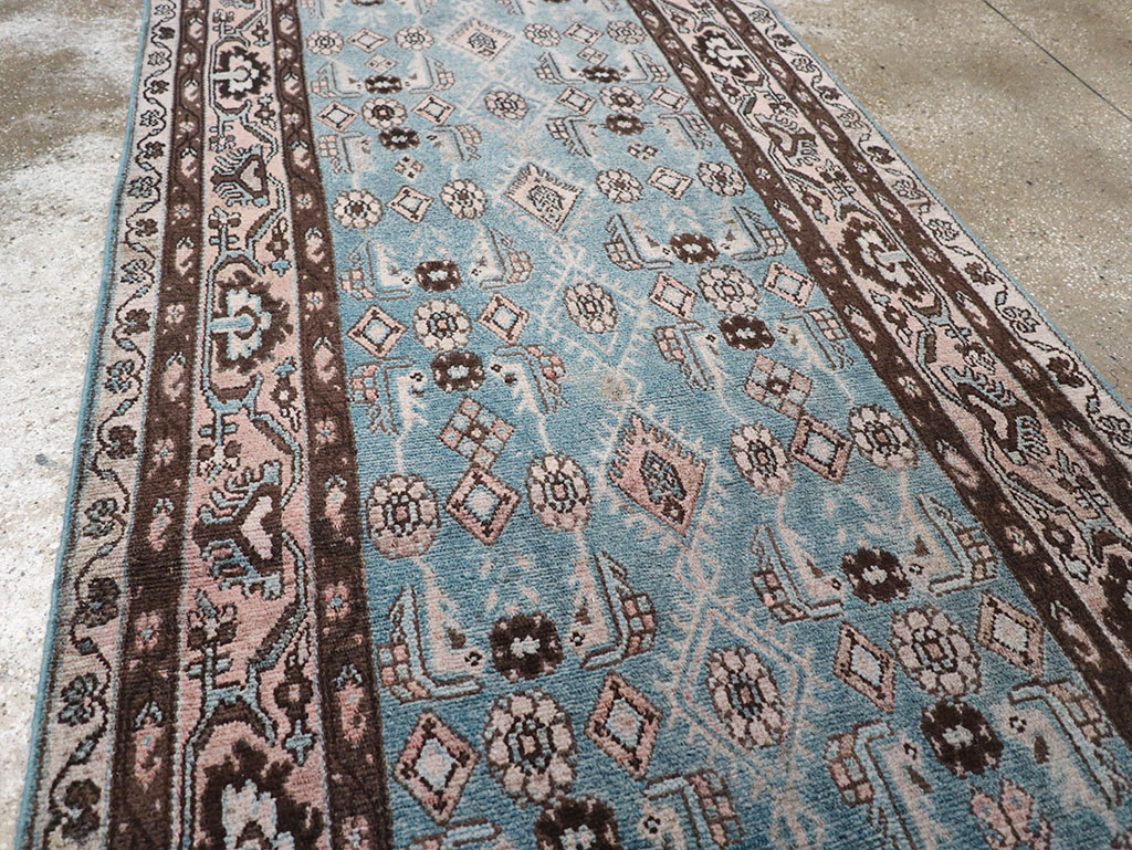 Vintage Persian Malayer Runner, No.32870 - Staging