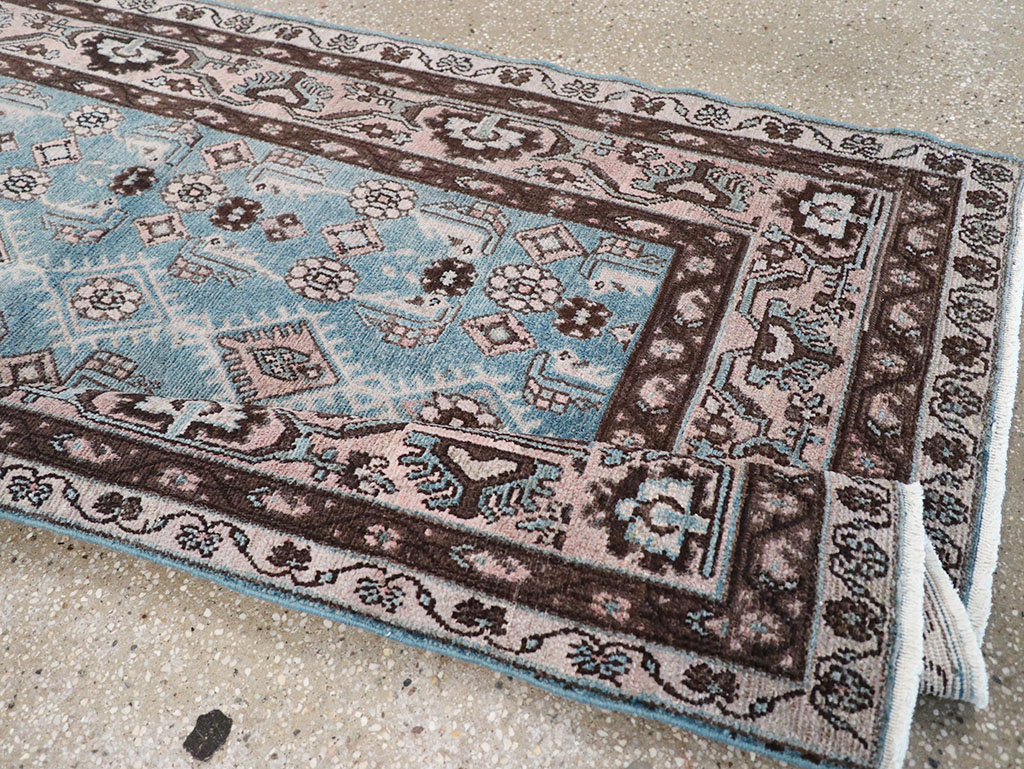 Vintage Persian Malayer Runner, No.32870 - Staging