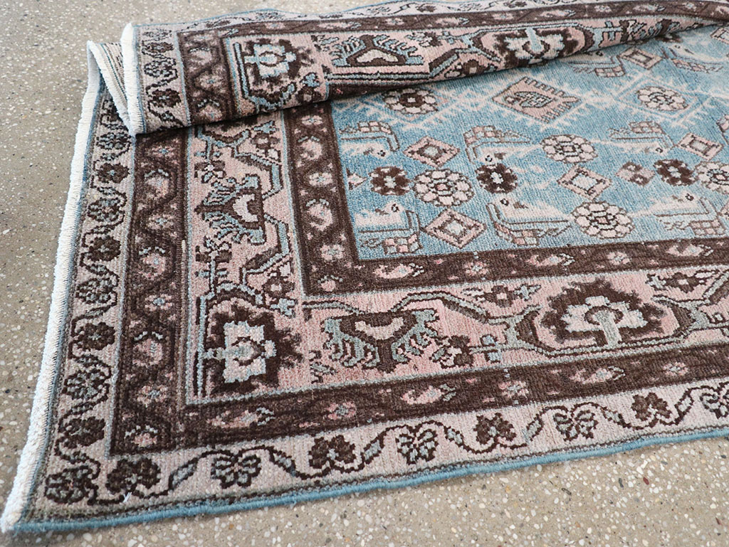Vintage Persian Malayer Runner, No.32870 - Staging