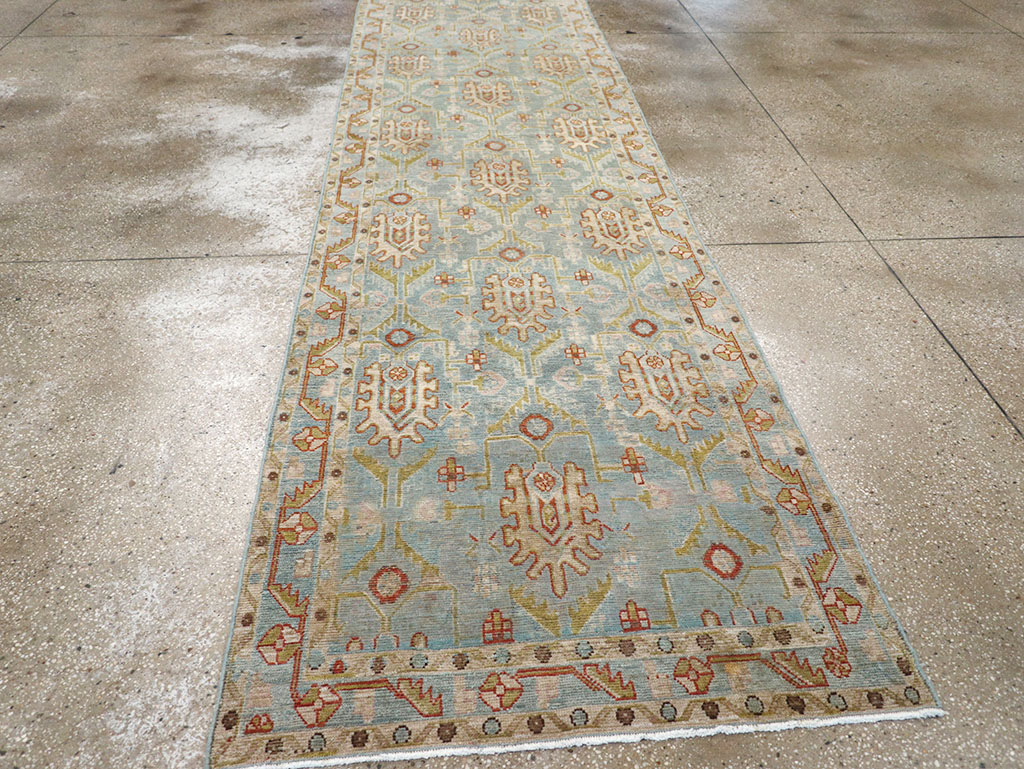 Vintage Persian Malayer Runner, No.32871 - Staging