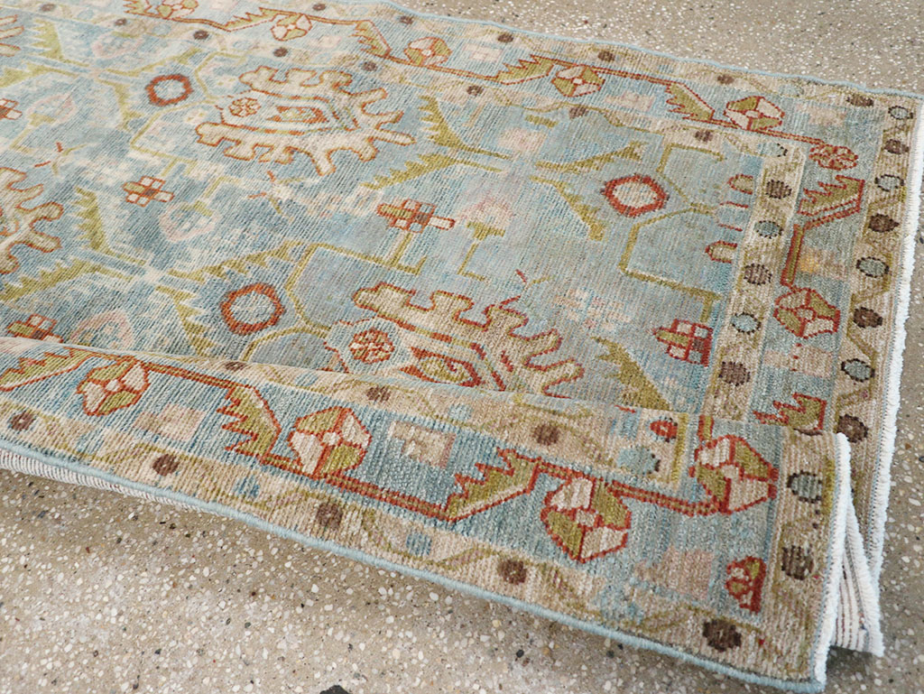 Vintage Persian Malayer Runner, No.32871 - Staging