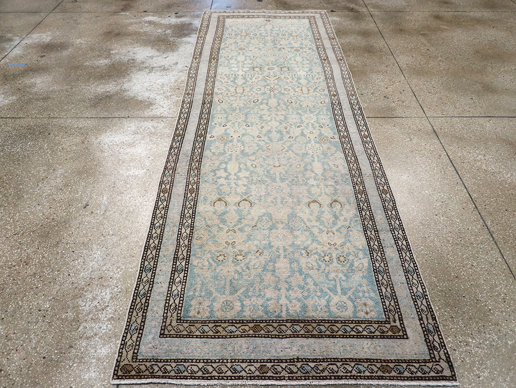 Antique Persian Malayer Gallery Rug, No.32872 - Staging