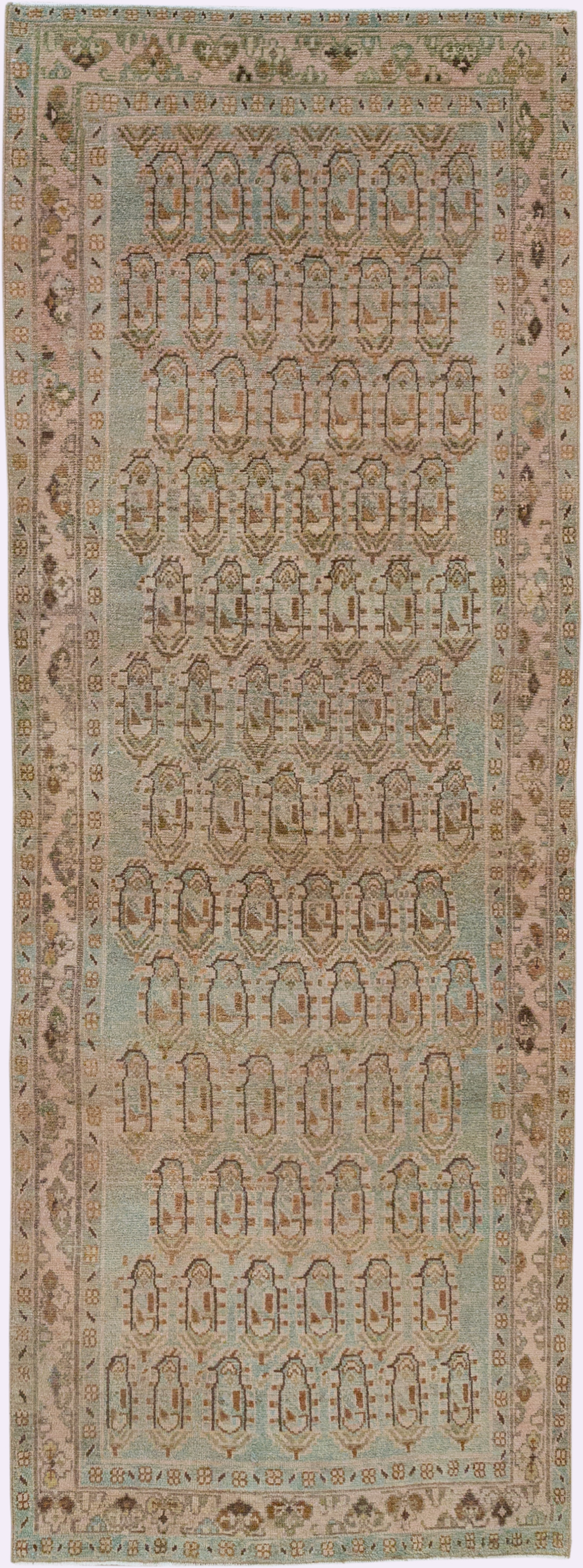 Vintage Persian Malayer Runner, No.32874 - Staging