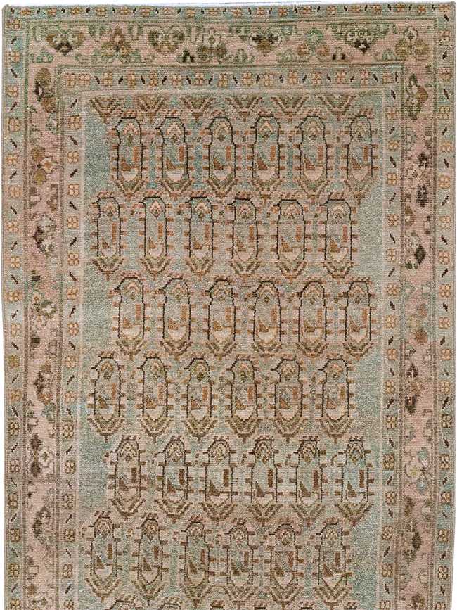 Vintage Persian Malayer Runner, No.32874 - Staging
