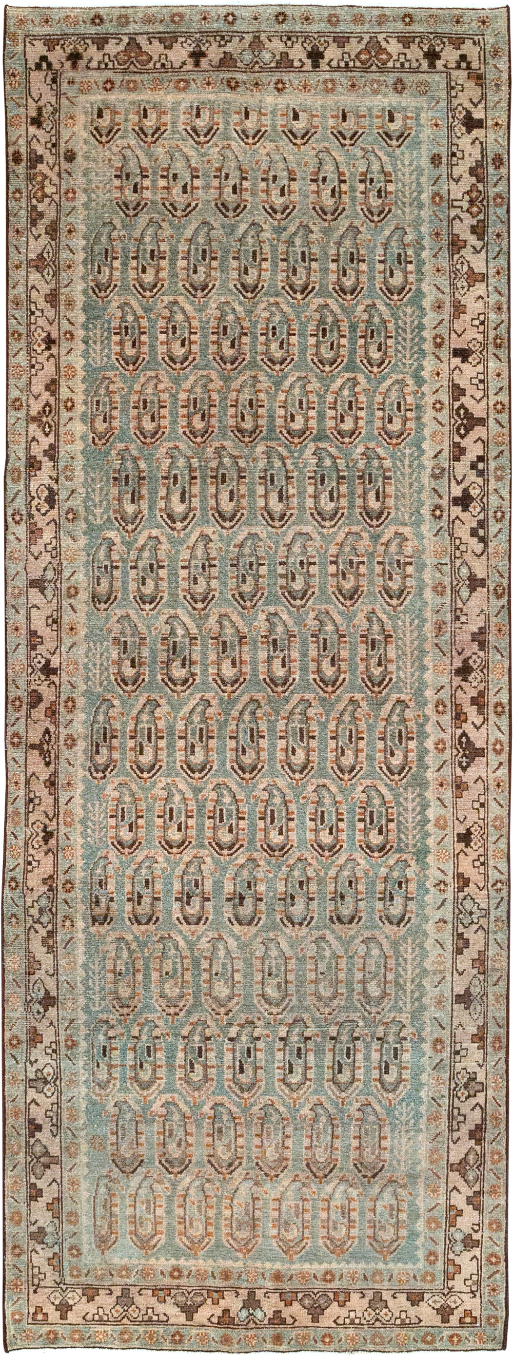Vintage Persian Malayer Runner, No.32875 - Staging