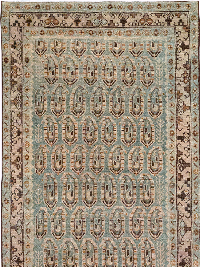 Vintage Persian Malayer Runner, No.32875 - Staging