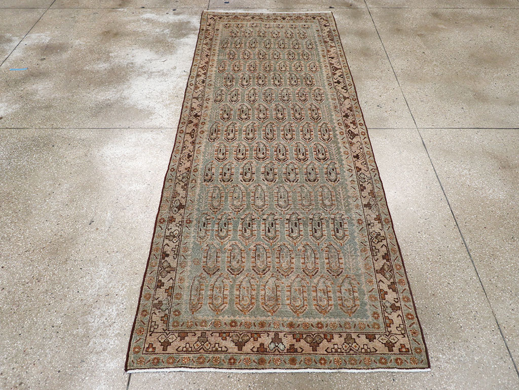 Vintage Persian Malayer Runner, No.32875 - Staging
