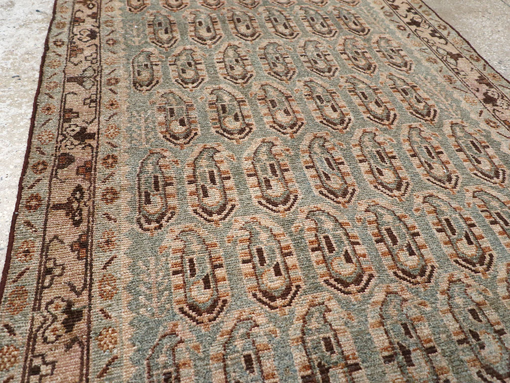 Vintage Persian Malayer Runner, No.32875 - Staging