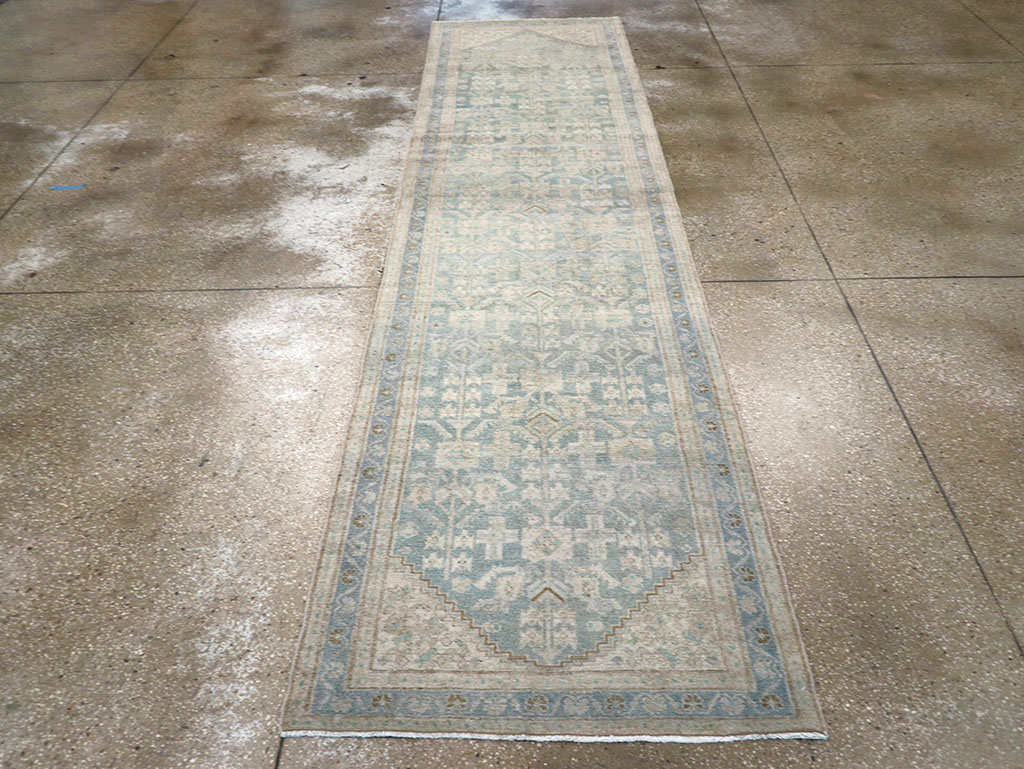 Antique Persian Malayer Runner, No.32876 - Staging