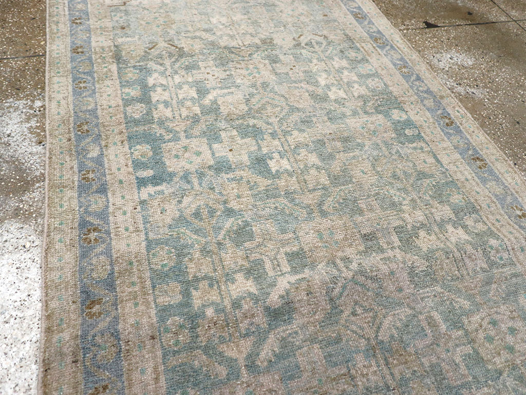 Antique Persian Malayer Runner, No.32876 - Staging