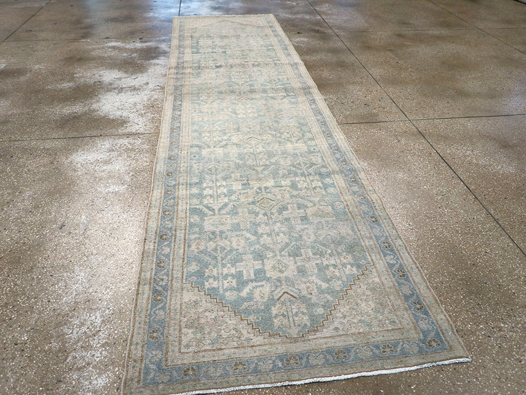 Antique Persian Malayer Runner, No.32876 - Staging