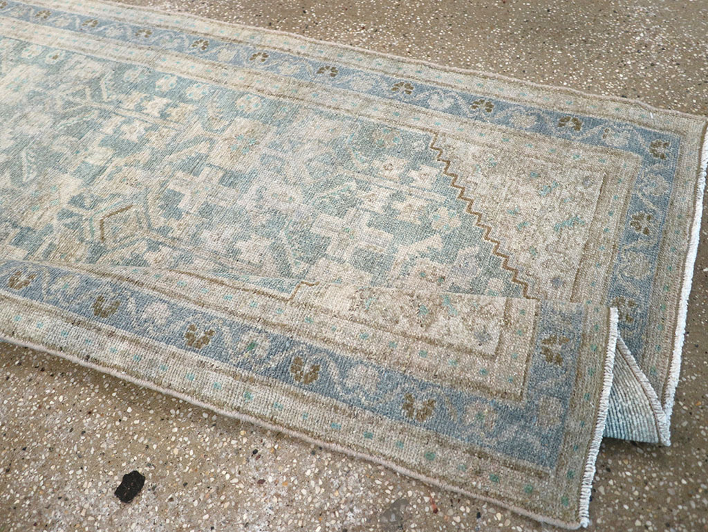Antique Persian Malayer Runner, No.32876 - Staging