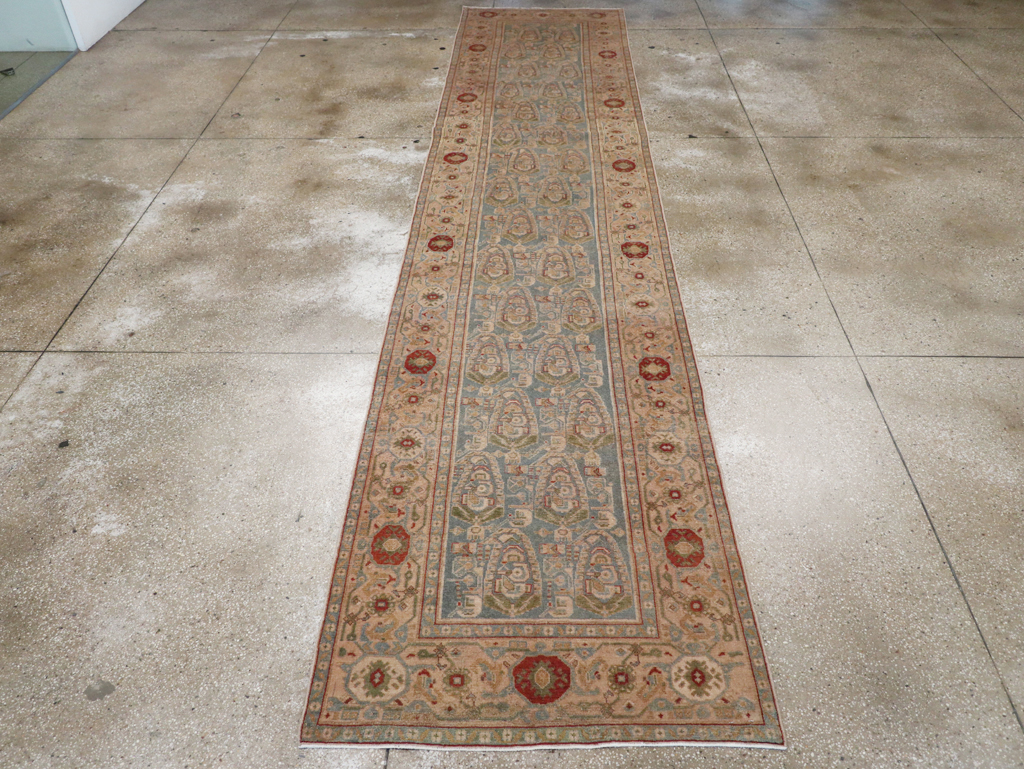 Vintage Persian Malayer Long Runner, No.32877 - Staging
