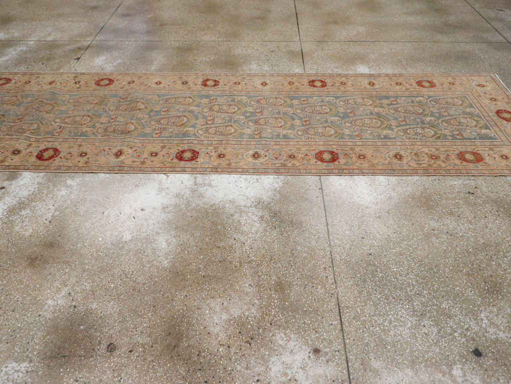 Vintage Persian Malayer Long Runner, No.32877 - Staging