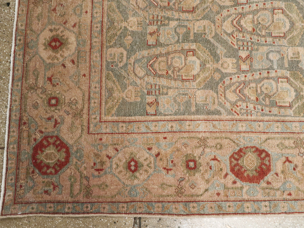 Vintage Persian Malayer Long Runner, No.32877 - Staging