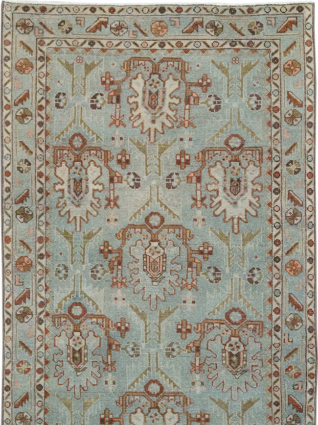 Vintage Persian Malayer Runner, No.32878 - Staging